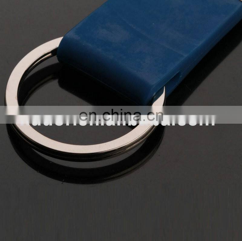 Cheap made design OEM shaped custom rubber keychains