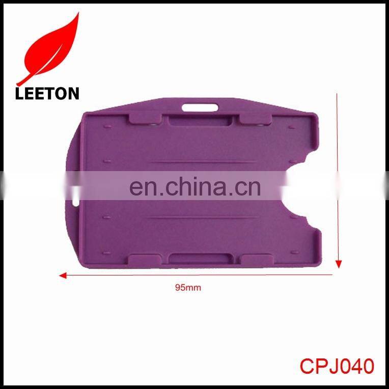 Factory supply two sided rigid badge holder