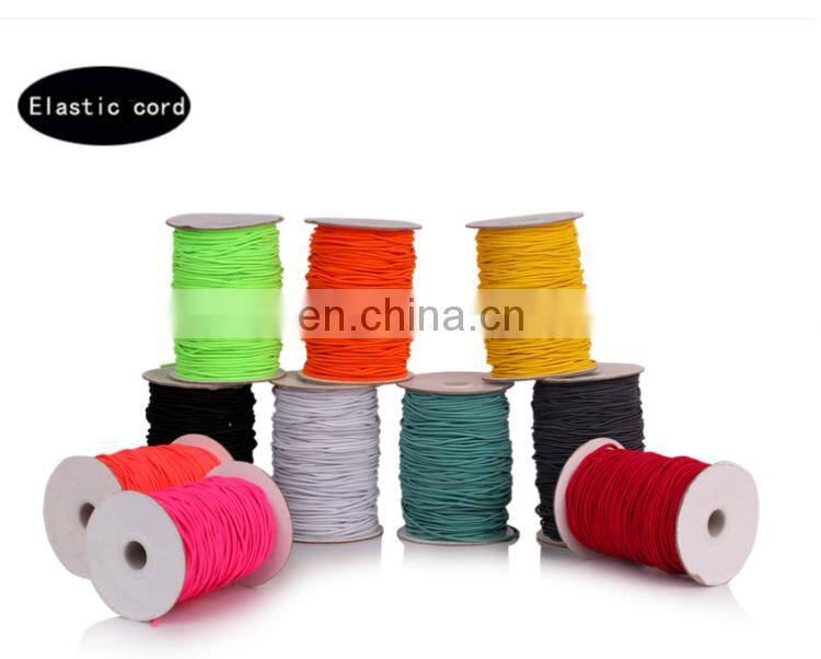 colorful 3mm elastic cord for medical face masks