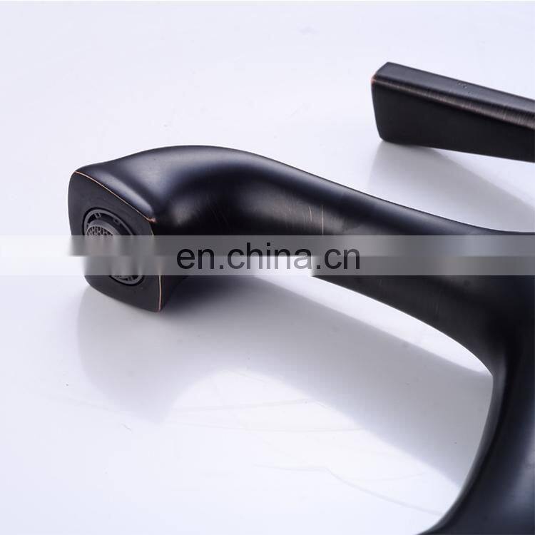 Hot sale tiny retro single handle brass bathroom basin faucet