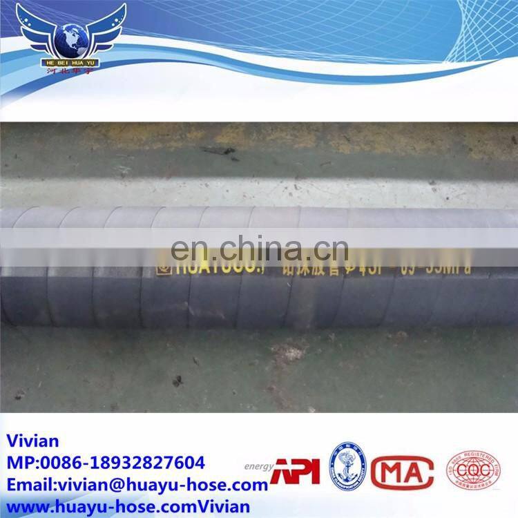 Drilling Close end hose with union for oil and gas