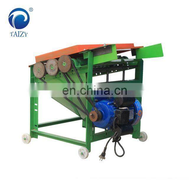 Taizy oil sunflower seeds thresher Sunflower threshing machine