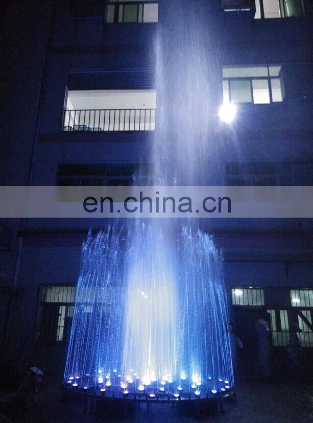 Stainless steel or plastic board floating fountains for lake