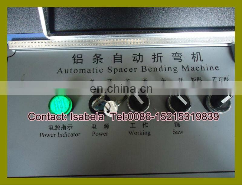 Automatic Aluminum Spacer Bar Bender /Insulating glass alu-spacer frame making machine/Alu-spacer bar bender machinery (LW02)