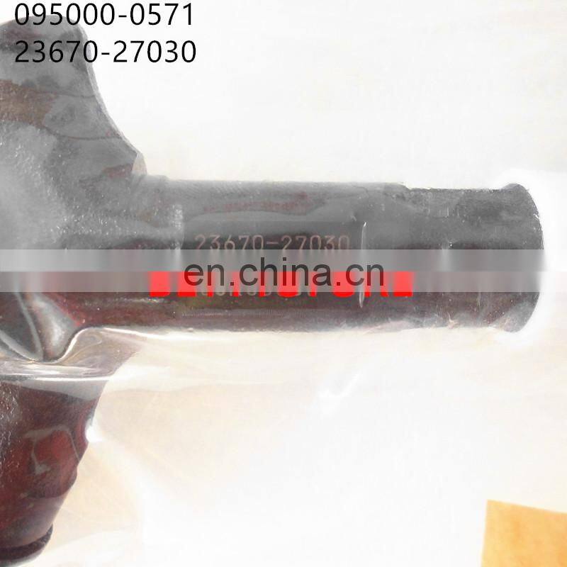 Original injector or common rail fuel injector 095000-0571 095000-057# for Avensis 23670-27030