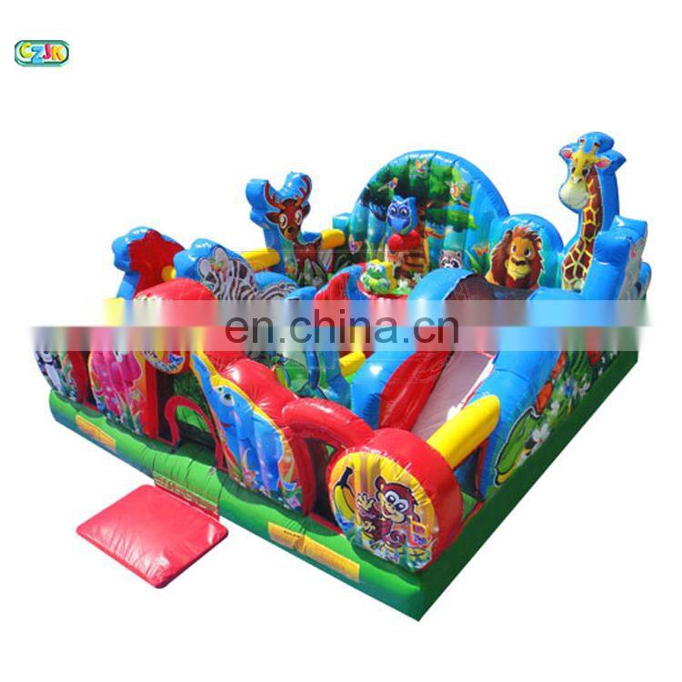 animal kingdom china commercial inflatable toddler playground for sale