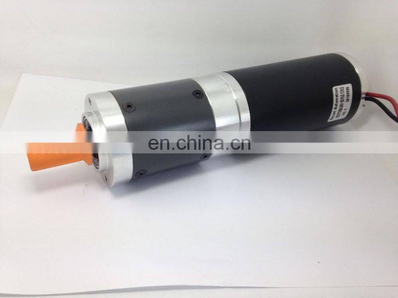 62PLG206.63ZYT03 big torque planetary dc geared motor, rated 24v 45Nm 16rpm