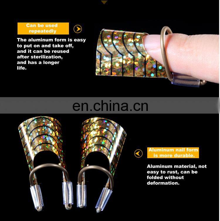 Extension Nail Forms Horse Shoe Shape Nail Forms Hot Sale Nail Forms