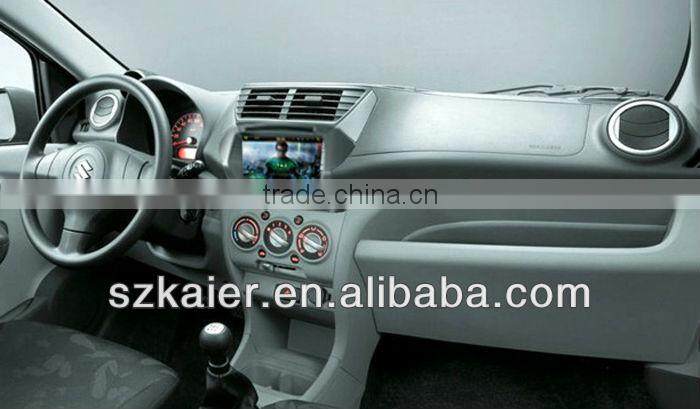 7" Car GPS navigation DVD player for Suzuki Alto with 8CD,IPOD,BT,TV,and IPHONE menu