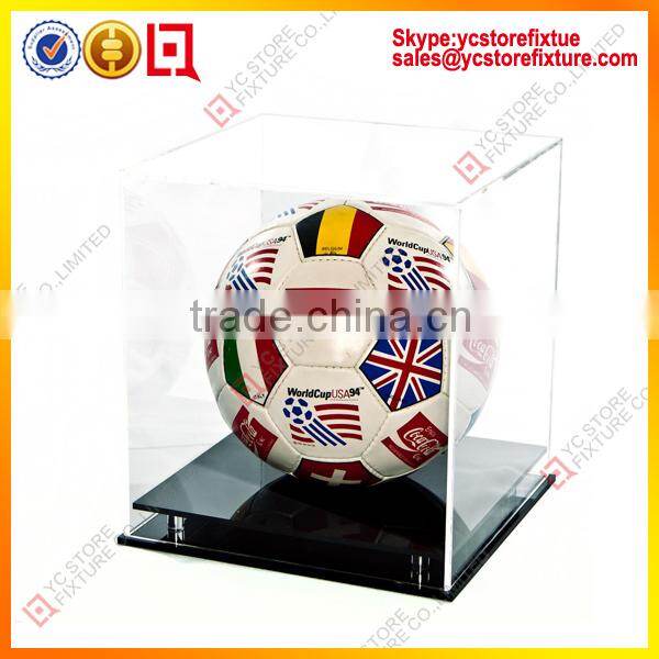 Nice acrylic football display stands case
