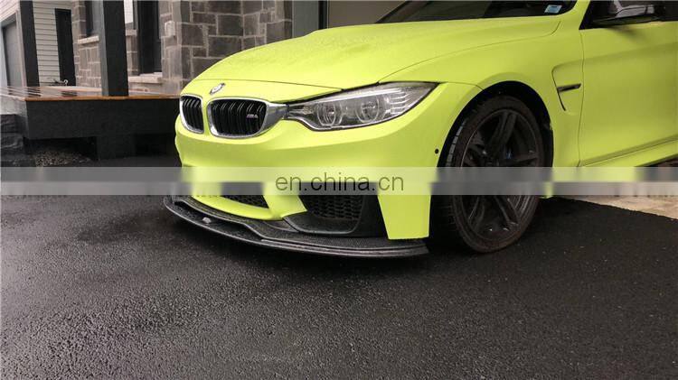front & rear diffuser for bmw M4 f82 with rear spoiler wing