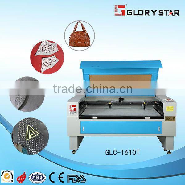 9060/1080/1290/1490/1610/1680 two laser cutting head 80watt 100watt 130watt acrylic cutter machine laser cutting plexiglass
