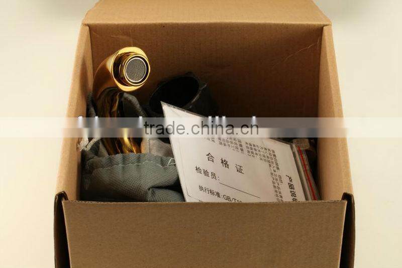 Deck Mounted Single Hole Faucet Ceramic Valve Core Wash Basin Taps