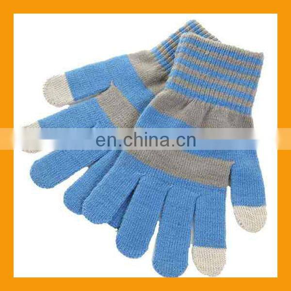 New Ladies Striped Magic Touch Gloves