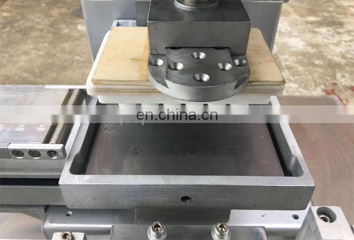 1 color full automatic pad printer bull printing machine with pad clean system and ir tunnel