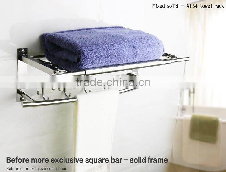 Wesda good quality Bathroom Towel rack With Hooks134