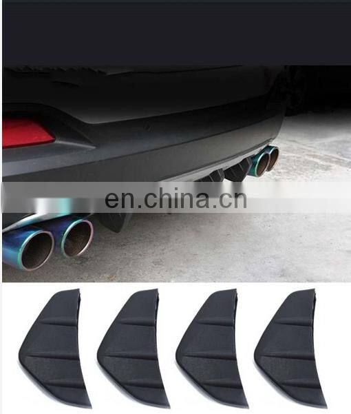 ChangZhou HongHang Manufacture Auto Car Accessories Rear Apron, Glossy Carbon Fiber Rear Lip Diffuser for Universal