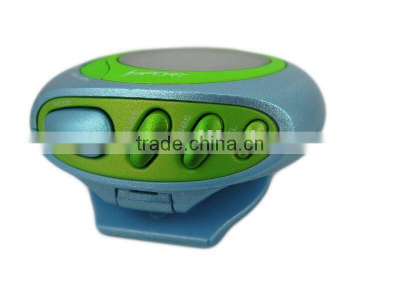 Wonderful flip up design step pedometer counter