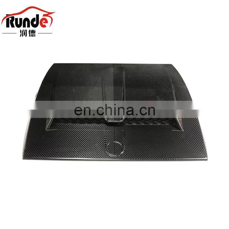 Runde Auto Accessories Body Parts Carbon Fiber Engine Bonnet Hood For Mercedes-Benz G-Class engine bonnet hood