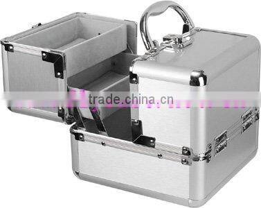 2013 new design tattoo cases ,tattoo equipment cases ,Aluminum tattoo cases , Cosmetics case with mirror and tray ,beauty case