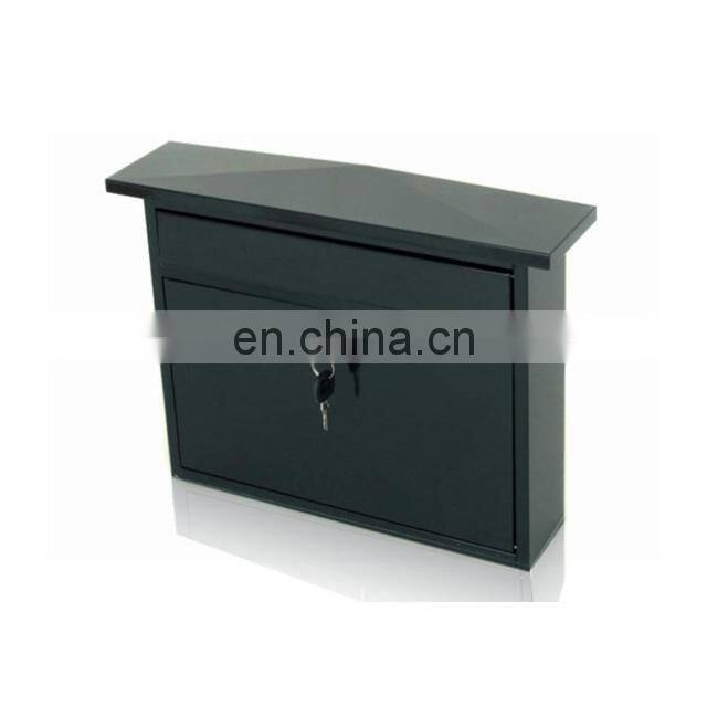 Free Standing Security Parcel Box Weatherproof Mailbox House Front Porch Residential Outdoor Roads Postbox