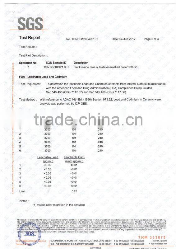 FDA approved multi Color Cast Iron Cookware TR1004: