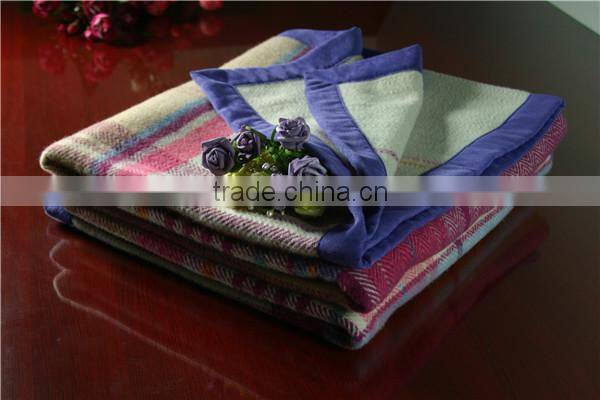 wholesale indian super soft cashmere throw blanket