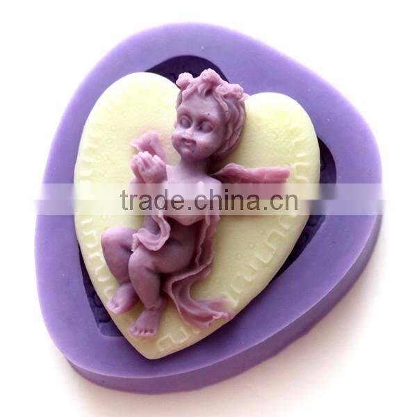 Nicole angel shaped silicone mold for fondant