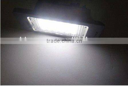 VW LED licence plate lamp