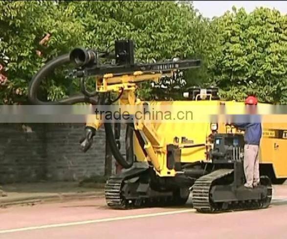 high effiency KT7 hydraulic integral drilling rig