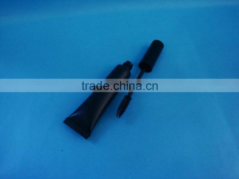 Plastic eye masacara bottle for eye / make up cosmetic care container with brush cap