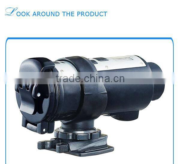 720P HD action DVR waterproof 3M