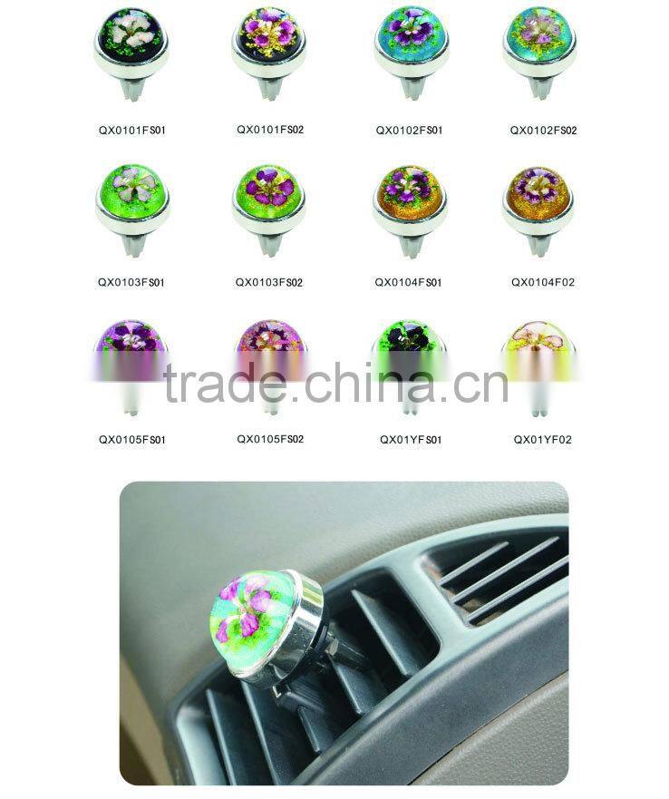 Flower Atuo Perfume Resin Clip Car Perfume