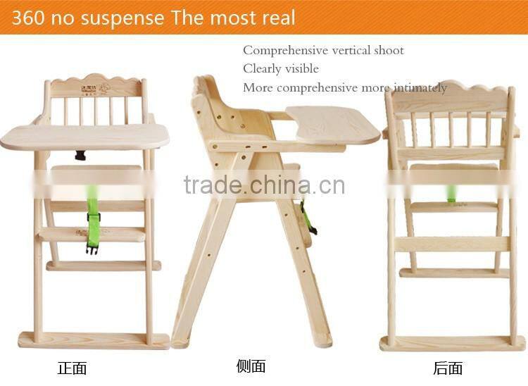 Wooden Children Table and Chair, Children Hairdressing Chair, Barber Chair for Children