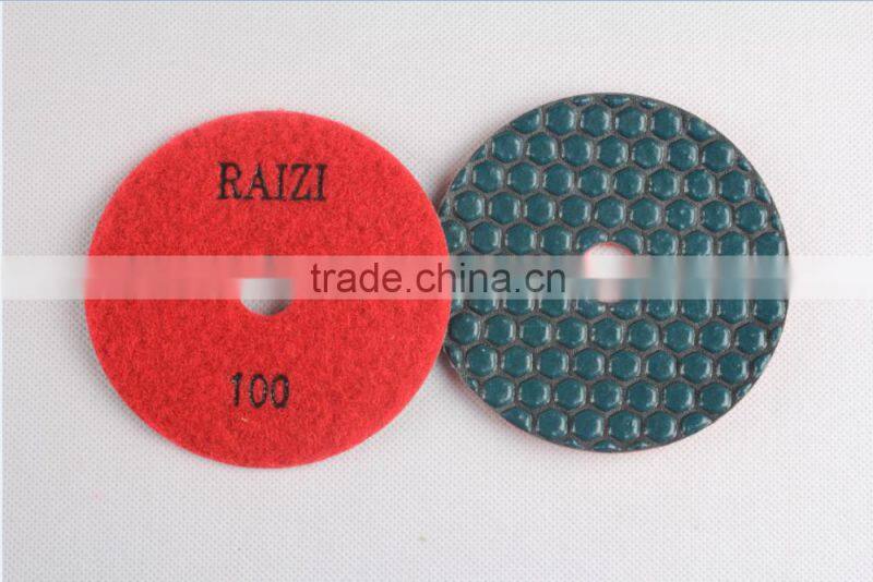Premium 7-step dry polishing pad