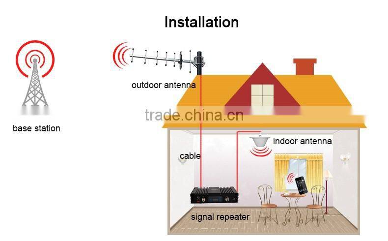 LINTRATEK for 3g mobile phone signal booster 1900mhz global telecom signal repeater