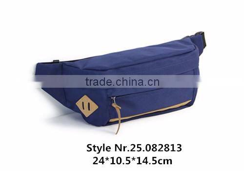 2016 chest bag plain messenger bag men waist bag