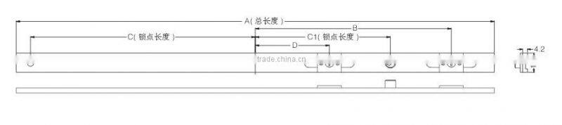 Door lock JW-6088H