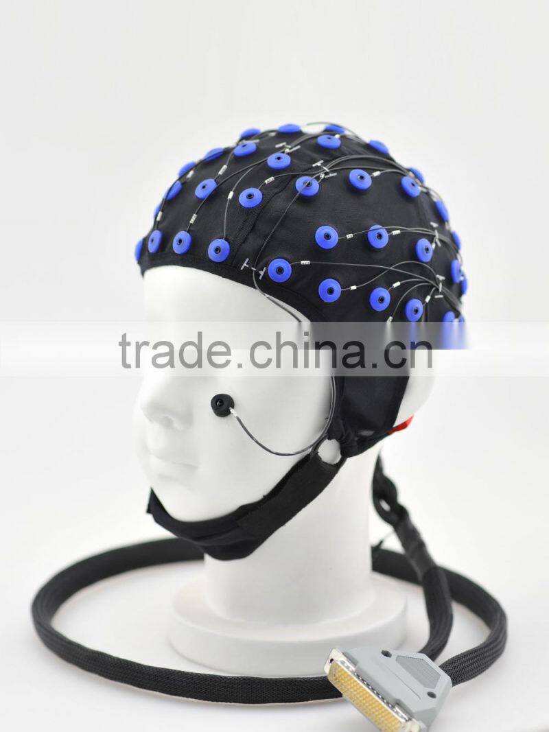 A variety of EEG caps