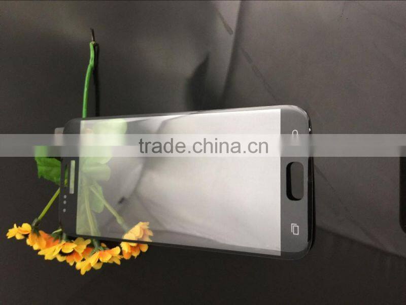 0.33mm 3D Silk-printed tempered glass screen protector for samsung S7 tempered glass