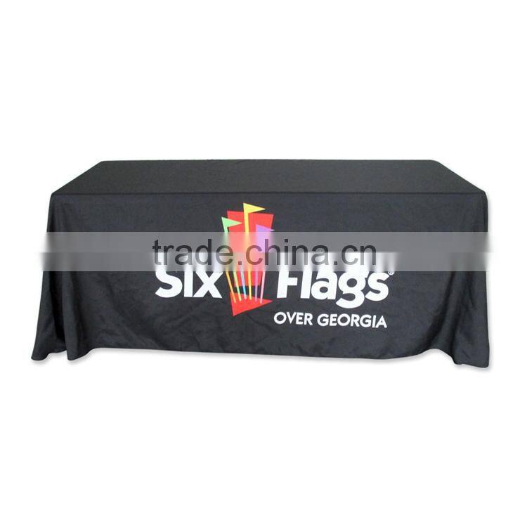 Good Prices Stylish Design Custom Printed Spun Polyester Table Cloth