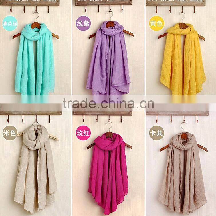Wholesale Long Soft Large Plain Viscose Shawl