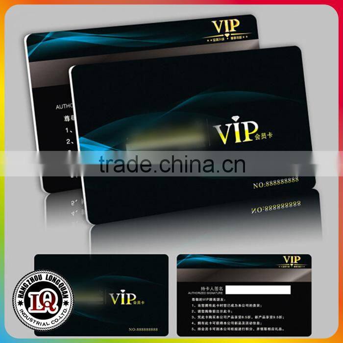 Plastic VIP Discount and Loyalty Card