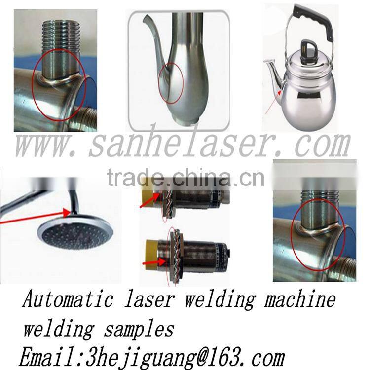 Automatic laser welding machine no welding penetration continuous welding widely used in sanitary battery glasses hardware