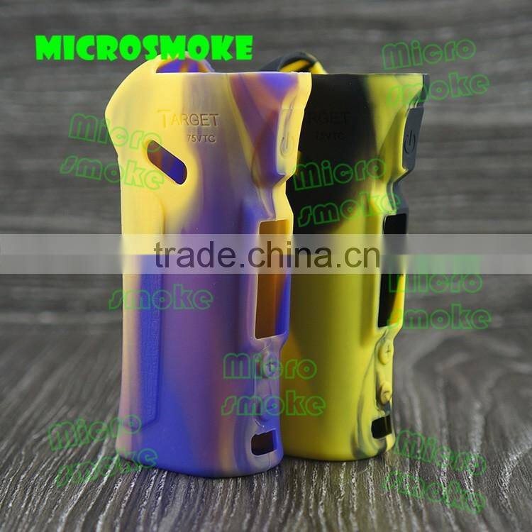 Vape 2016 RHS new products silicone case for TARGET 2 75w VTC mod kit TC control box mod Target 75w