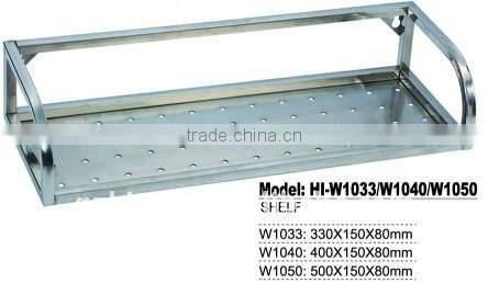 Stainless steel shelf