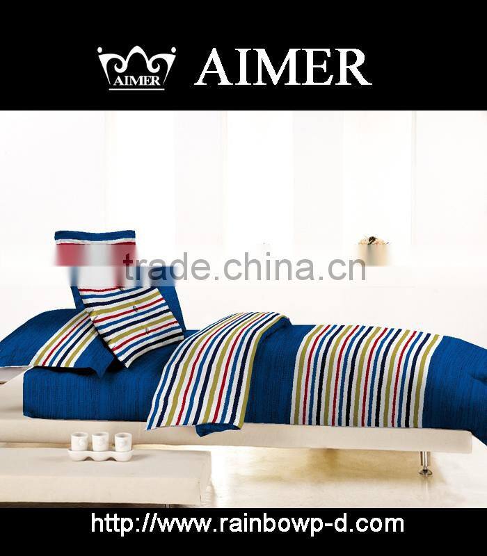 100%cotton red flower reactive printed bed sheet /duvet cover /flat sheet