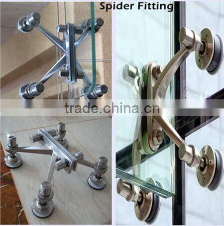 Top quality and competitive price stainless steel curtain wall spider fixing