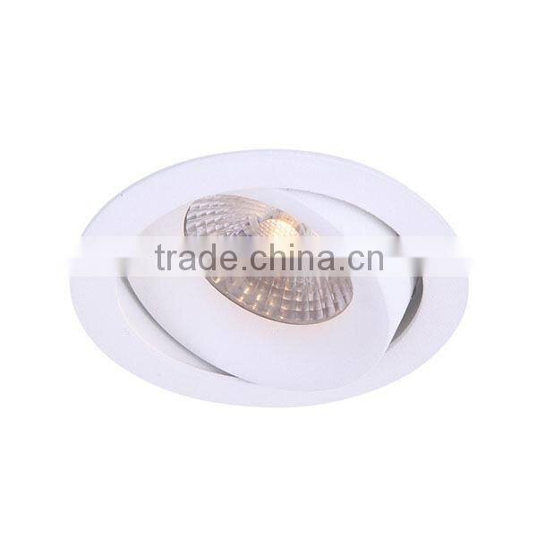 8W 2015 new design high quality gimbal ceiling lighting