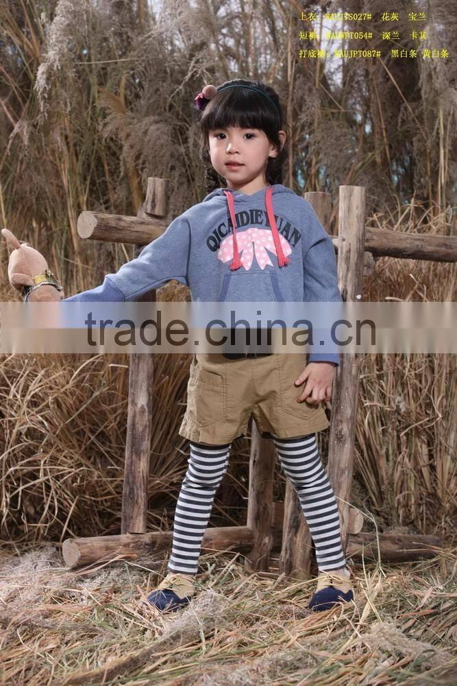 Sweet hood coats casual jeans dress designs/kids apparels suppliers